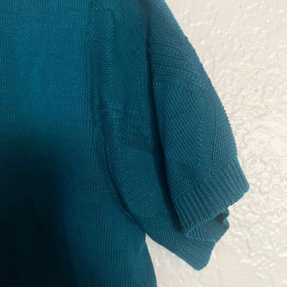 VINTAGE with Tags Alfred Dunner Petites | Short Sleeve Sweater Shoulder Pads - Picture 4 of 10